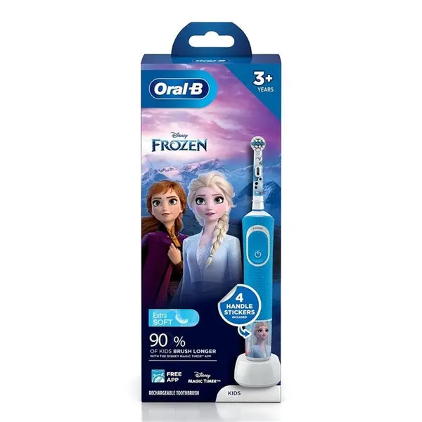مسواک برقی کودک اورال بی مدل Frozen به همراه ۲ عدد سری مسواک