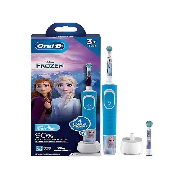 مسواک برقی کودک اورال بی مدل Frozen به همراه ۲ عدد سری مسواک