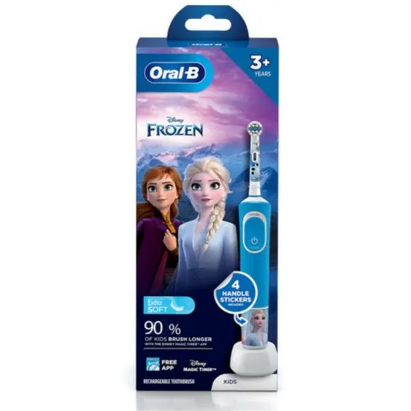 مسواک برقی کودک اورال بی مدل Frozen به همراه ۲ عدد سری مسواک