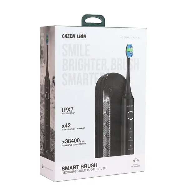 مسواک برقی گرین لاین مدل GNSM BRSH BK