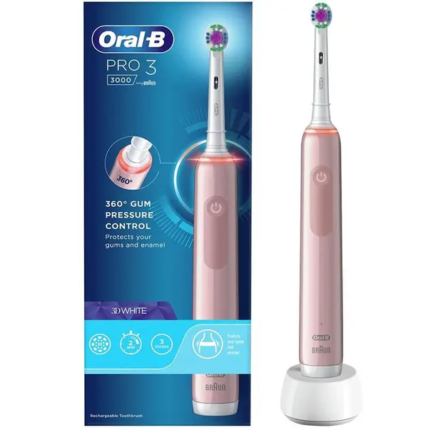 مسواک برقی اورال بی مدل Oral-B Pro 3 3000