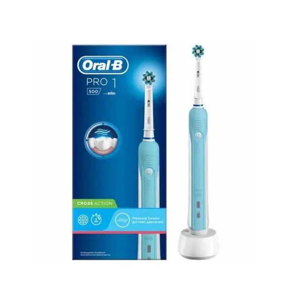 مسواک برقی اورال بی کراس اکشن Oral-B PRO 500 Cross Action Electric Toothbrush