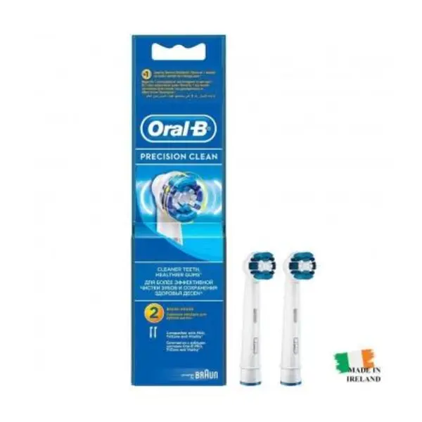 سری یدک مسواک برقی اورال-بی مدل PRECISION CLEAN بسته 4 عددی
