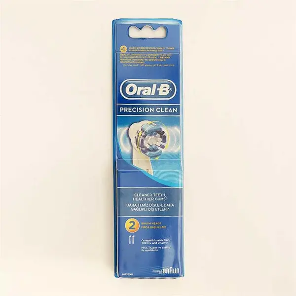سری یدک مسواک برقی اورال-بی مدل PRECISION CLEAN بسته 4 عددی