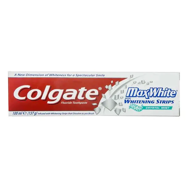خمیر دندان سفید کننده Max White مکس وایت 100 میلی‌ لیتری کلگیت