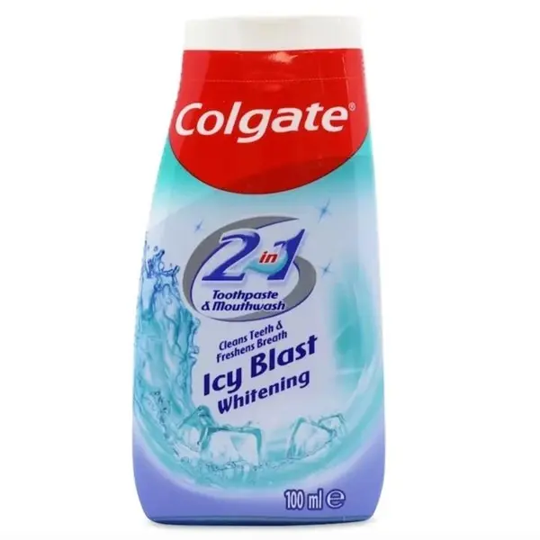 خمیر دندان کلگیت مدل 2in1 Icy Blast حجم 100 میلی لیتر