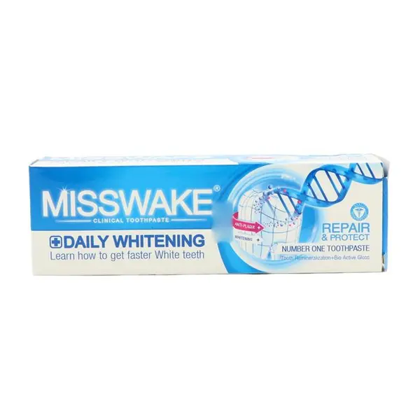 خمیر دندان ترمیم کننده Daily Whitening حجم 75 میلی لیتر میسویک