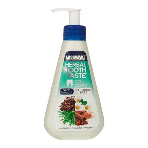 خمیر دندان هربال میسویک حاوی عصاره میخک و روغن درخت چای مدل Herbal Tooth Paste حجم 185 میلی لیتر