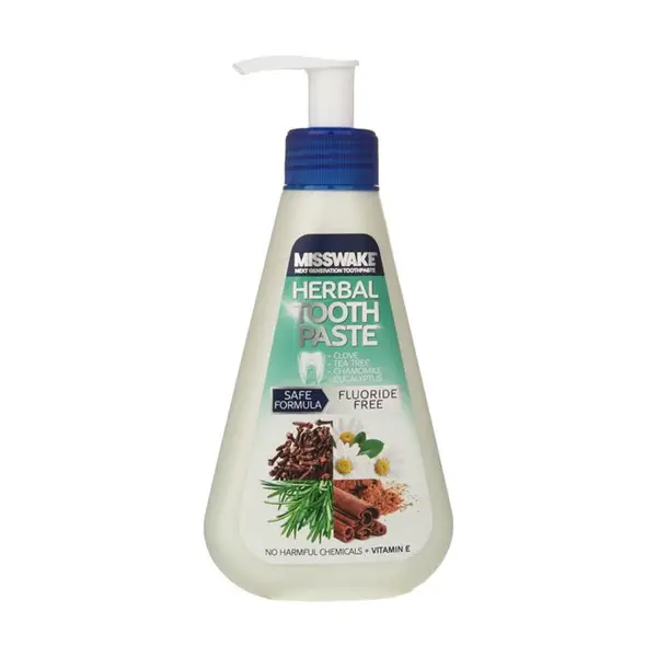 خمیر دندان هربال میسویک حاوی عصاره میخک و روغن درخت چای مدل Herbal Tooth Paste حجم 185 میلی لیتر