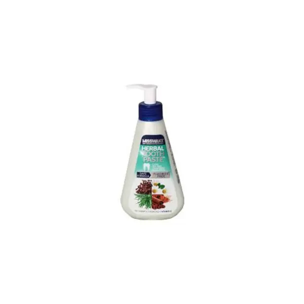خمیر دندان هربال میسویک حاوی عصاره میخک و روغن درخت چای مدل Herbal Tooth Paste حجم 185 میلی لیتر