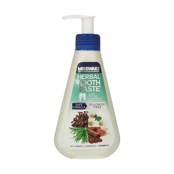 خمیر دندان هربال میسویک حاوی عصاره میخک و روغن درخت چای مدل Herbal Tooth Paste حجم 185 میلی لیتر