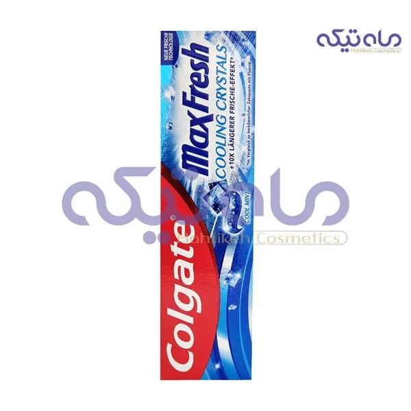 خمیر دندان کلگیت سری Max Fresh مدل Cooling Crystals حجم 100 میلی لیتر