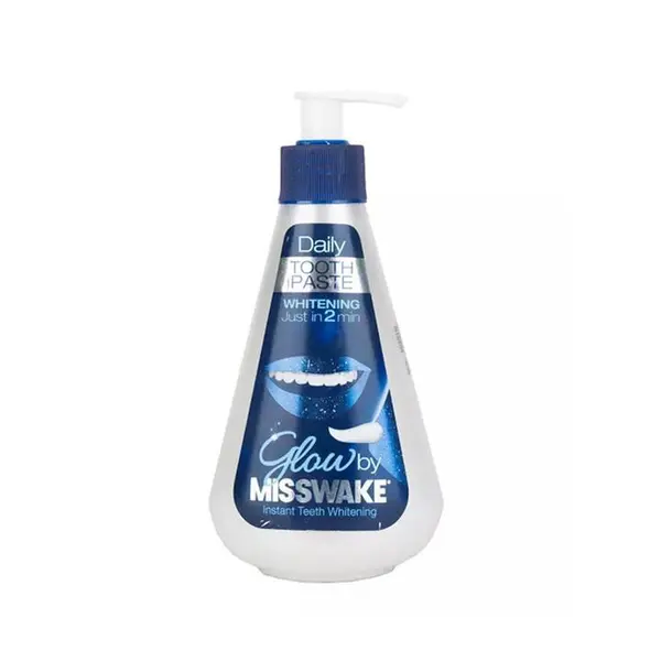 خمیر دندان میسویک Misswake پمپی مدل Whitening حجم 260 میلی لیتر