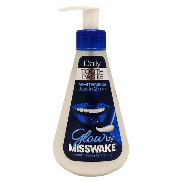 خمیر دندان میسویک Misswake پمپی مدل Whitening حجم 260 میلی لیتر