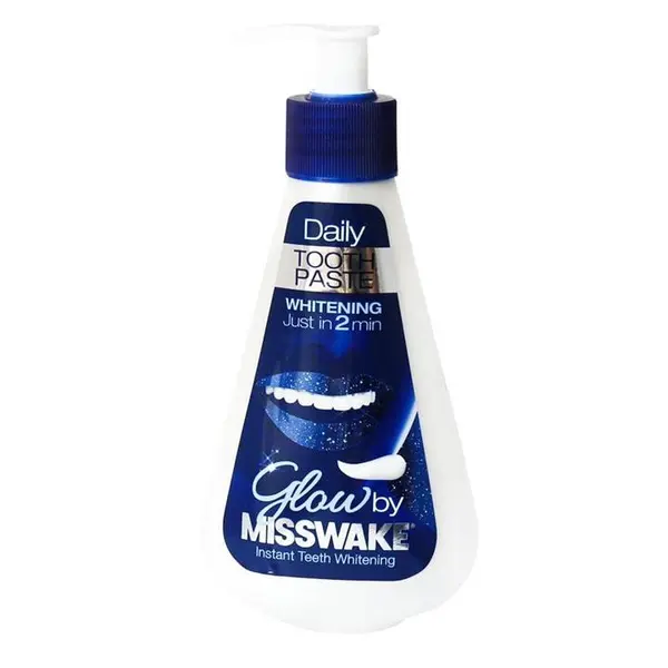خمیر دندان میسویک Misswake پمپی مدل Whitening حجم 260 میلی لیتر