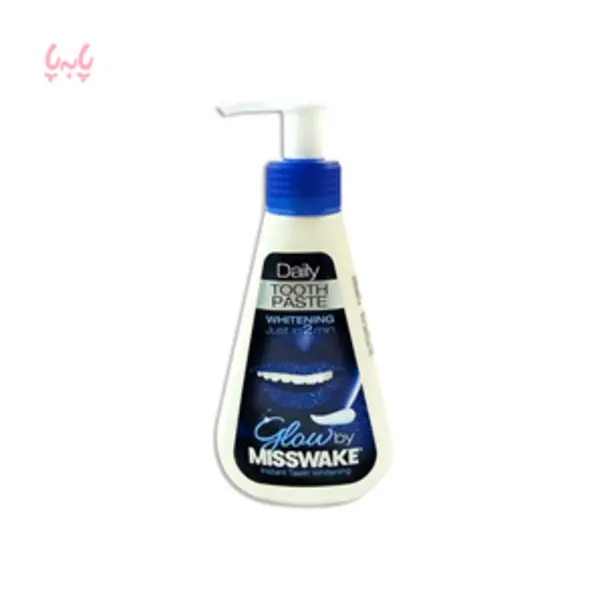 خمیر دندان میسویک Misswake پمپی مدل Whitening حجم 260 میلی لیتر