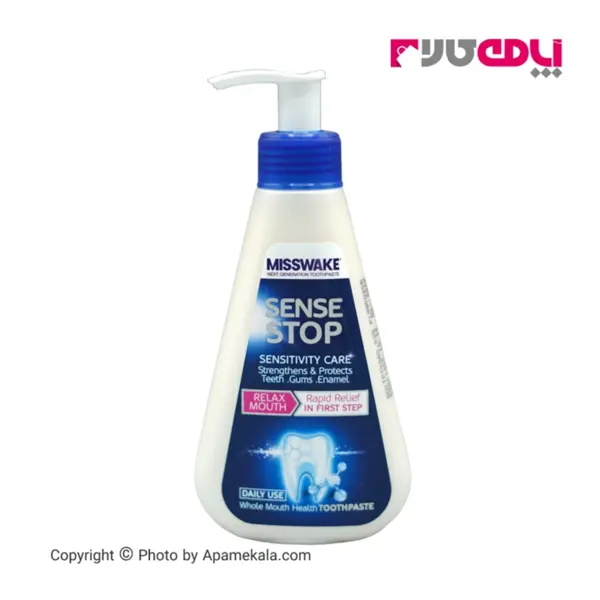خمیر دندان پمپی میسویک مدل Sense Stop برای دندان های حساس 185 میل