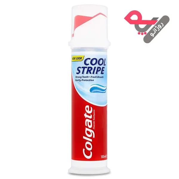 خمیر دندان پمپی سفید کننده white max کلگیت 100 میل