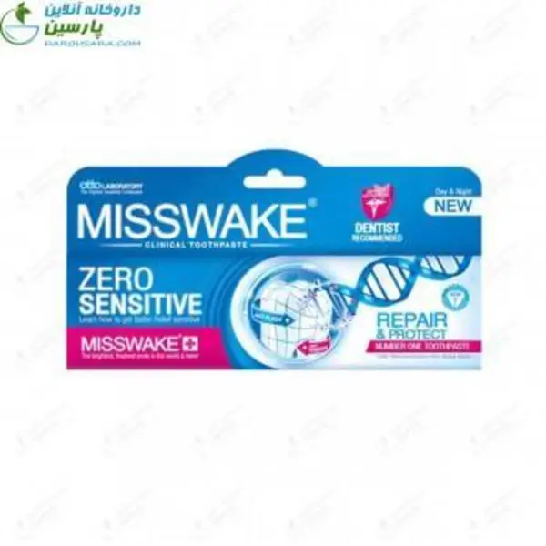 خمیر دندان ضد حساسیت زیرو میسویک مدل Zero Sensitive حجم 100 میلی لیتر
