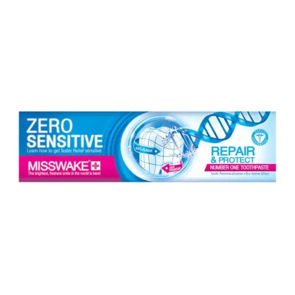 خمیر دندان زیرو سنستیو ZERO SENSITIVE مناسب دندان های حساس میسویک ۷۵ml
