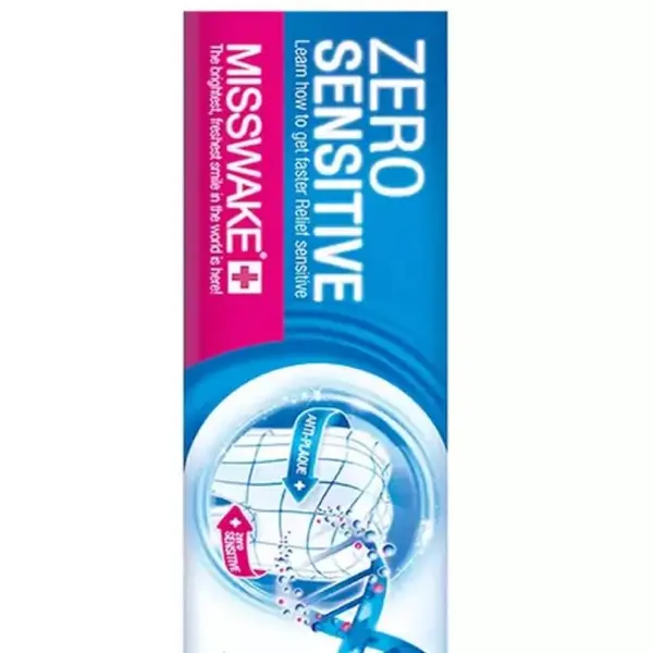 خمیر دندان زیرو سنستیو ZERO SENSITIVE مناسب دندان های حساس میسویک ۷۵ml