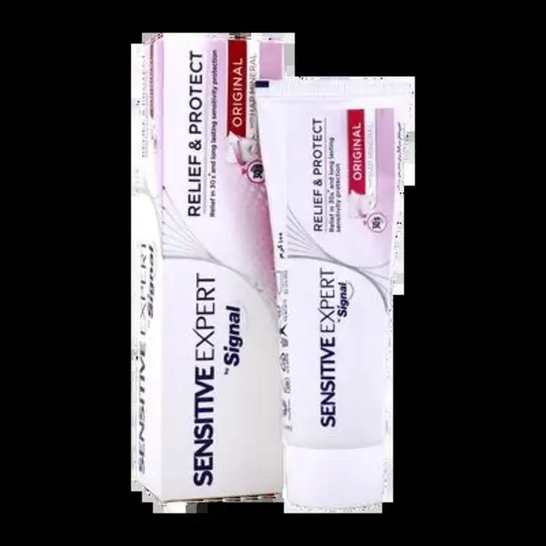 خمیر دندان سیگنال سری Sensetive Expert مدل Original حجم 100 میلی لیتر