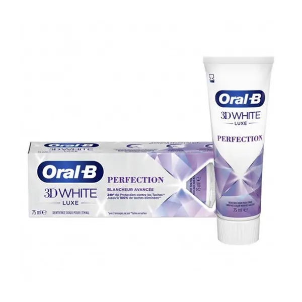 خمیر دندان اورال-بی مدل 3D WHITE مدل MENTHE DOUCE حجم 75 میلی لیتر