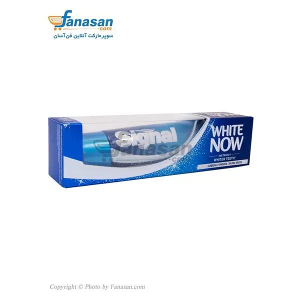 خمیر دندان سیگنال سری White Now مدل Superpure حجم 75 میلی لیتر