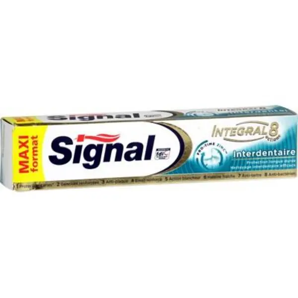 خمیر دندان سیگنال اینتگرال 8 طراوت بخش دهان 75 میلی لیتر