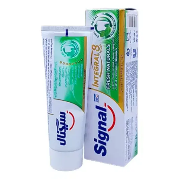 خمیر دندان سیگنال اینتگرال 8 طراوت بخش دهان 75 میلی لیتر