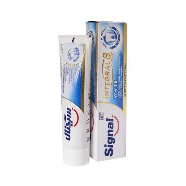 خمیر دندان سفید کننده سیگنال اینتگرال 8 مدل White