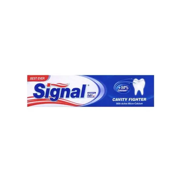 خمیر دندان سیگنال مدل Cavity Fighter تیوب 50 میلی لیتر