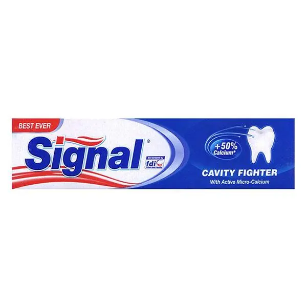 خمیر دندان سیگنال مدل Cavity Fighter تیوب 50 میلی لیتر