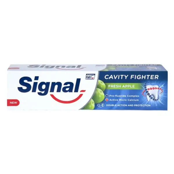 خمیر دندان سیگنال مدل Cavity Fighter تیوب 50 میلی لیتر