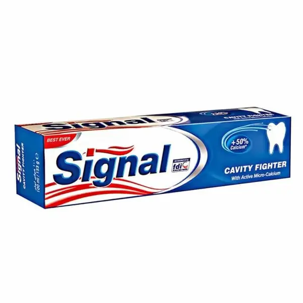 خمیر دندان سیگنال مدل Cavity Fighter تیوب 50 میلی لیتر