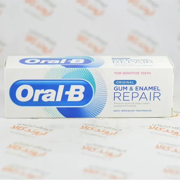 خمیر دندان اورال بی سری Gum And Enamel Repair مدل Original حجم 75 میلی لیتر