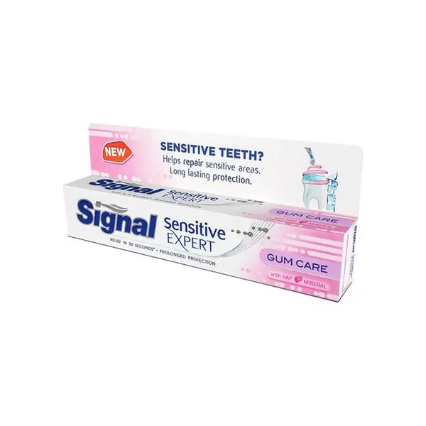 خمیر دندان سیگنال سری Sensetive Expert مدل Whitening حجم 100 میلی لیتر