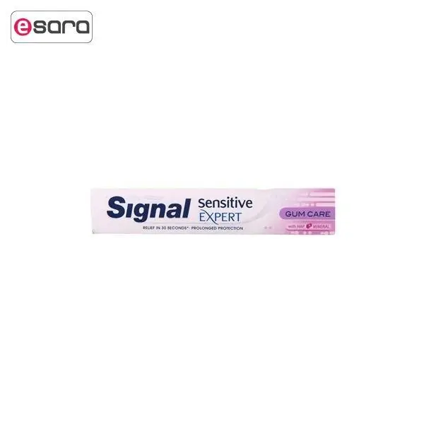 خمیر دندان سیگنال سری Sensetive Expert مدل Whitening حجم 100 میلی لیتر
