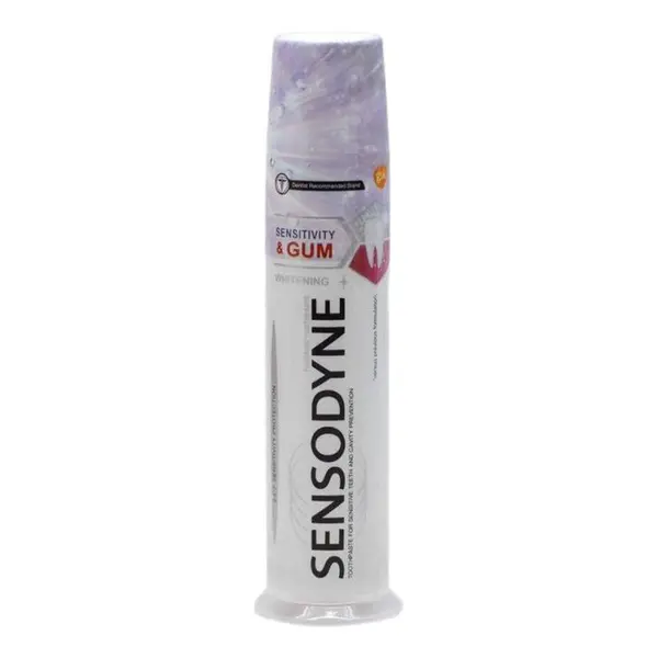 خمیردندان پمپی سنسوداین SENSODYNE مدل Sensitivity & Gum برای دندان های حساس حجم 100 میل