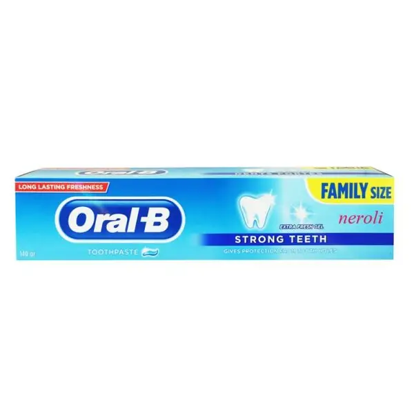 خمیردندان اورال-بی مدل STRONG TEETH وزن 140 گرم