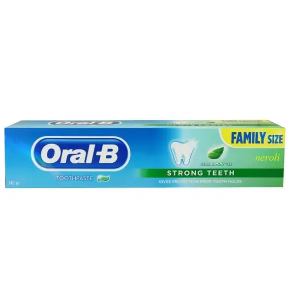 خمیردندان اورال-بی مدل STRONG TEETH وزن 140 گرم