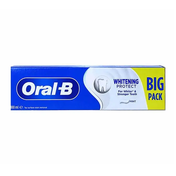 خمیر دندان سفید کننده اورال بی مدل WHITENING PROTECT حجم 100 میل