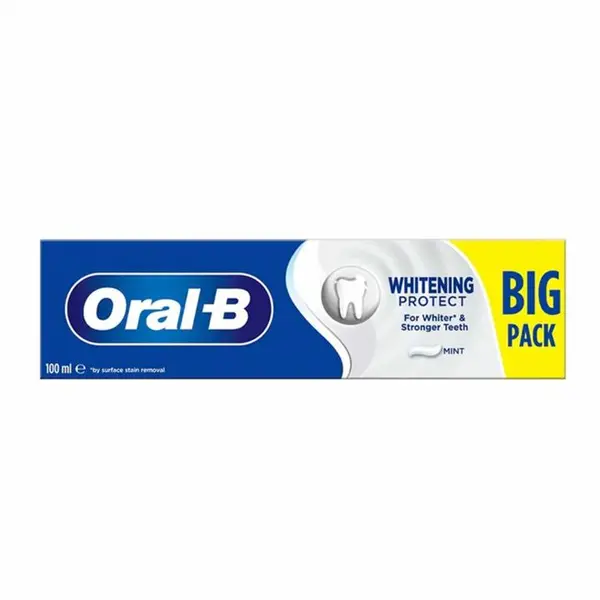 خمیر دندان سفید کننده اورال بی مدل WHITENING PROTECT حجم 100 میل