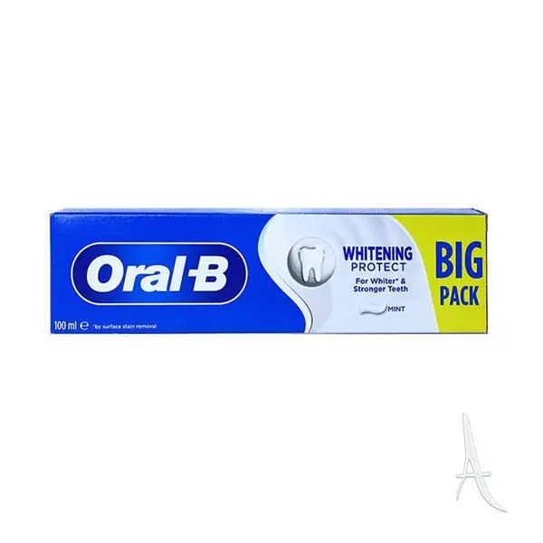 خمیر دندان سفید کننده اورال بی مدل WHITENING PROTECT حجم 100 میل