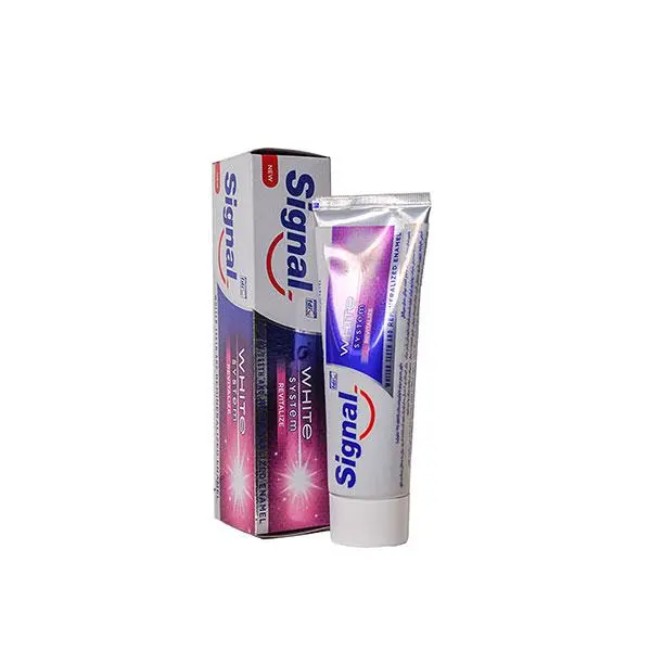 خمیر دندان سیگنال مدل White System وایت سیستم  حجم 75 میل لیتر