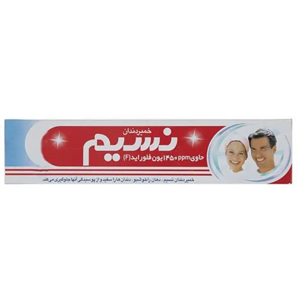 خمیر دندان نسیم مدل Feluoride Protection فلوراید وزن ۸۰ گرم