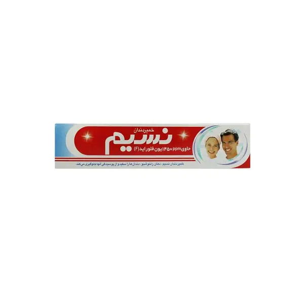 خمیر دندان نسیم مدل Feluoride Protection فلوراید وزن ۸۰ گرم
