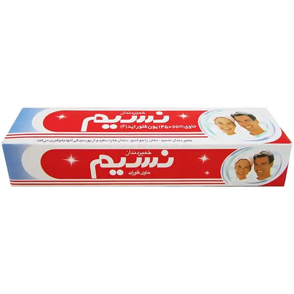 خمیر دندان نسیم مدل Feluoride Protection فلوراید وزن ۸۰ گرم