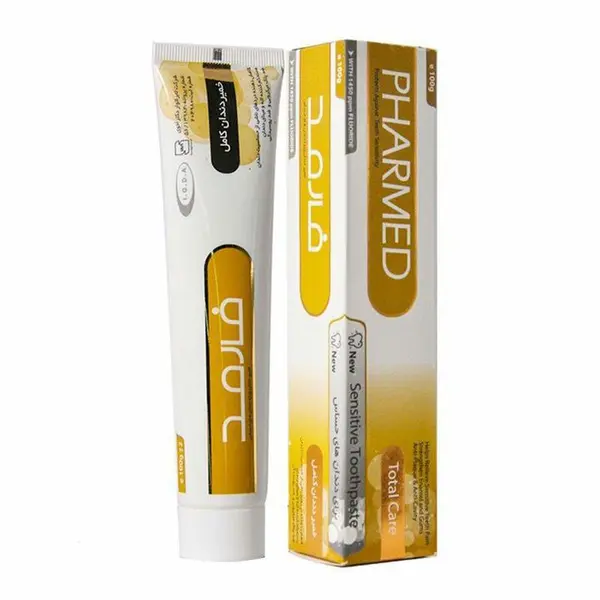 خمیر دندان ضد حساسیت فارمد مدل Total Care وزن 100 گرم