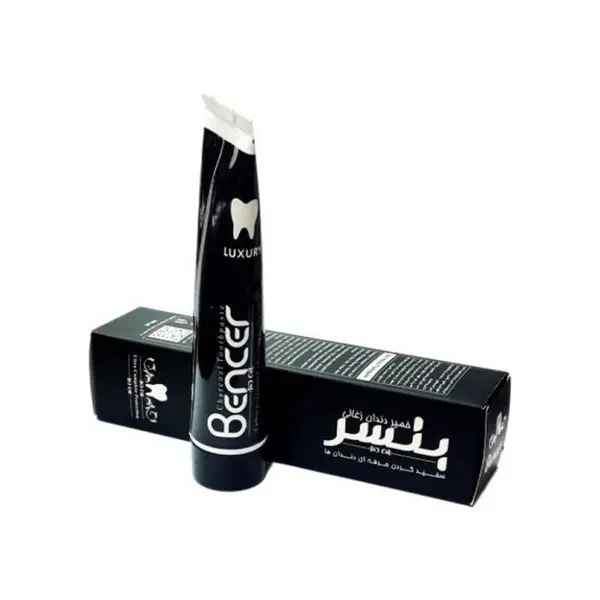 خمیر دندان مدل Charcoal زغالی بنسر وزن 120 گرم